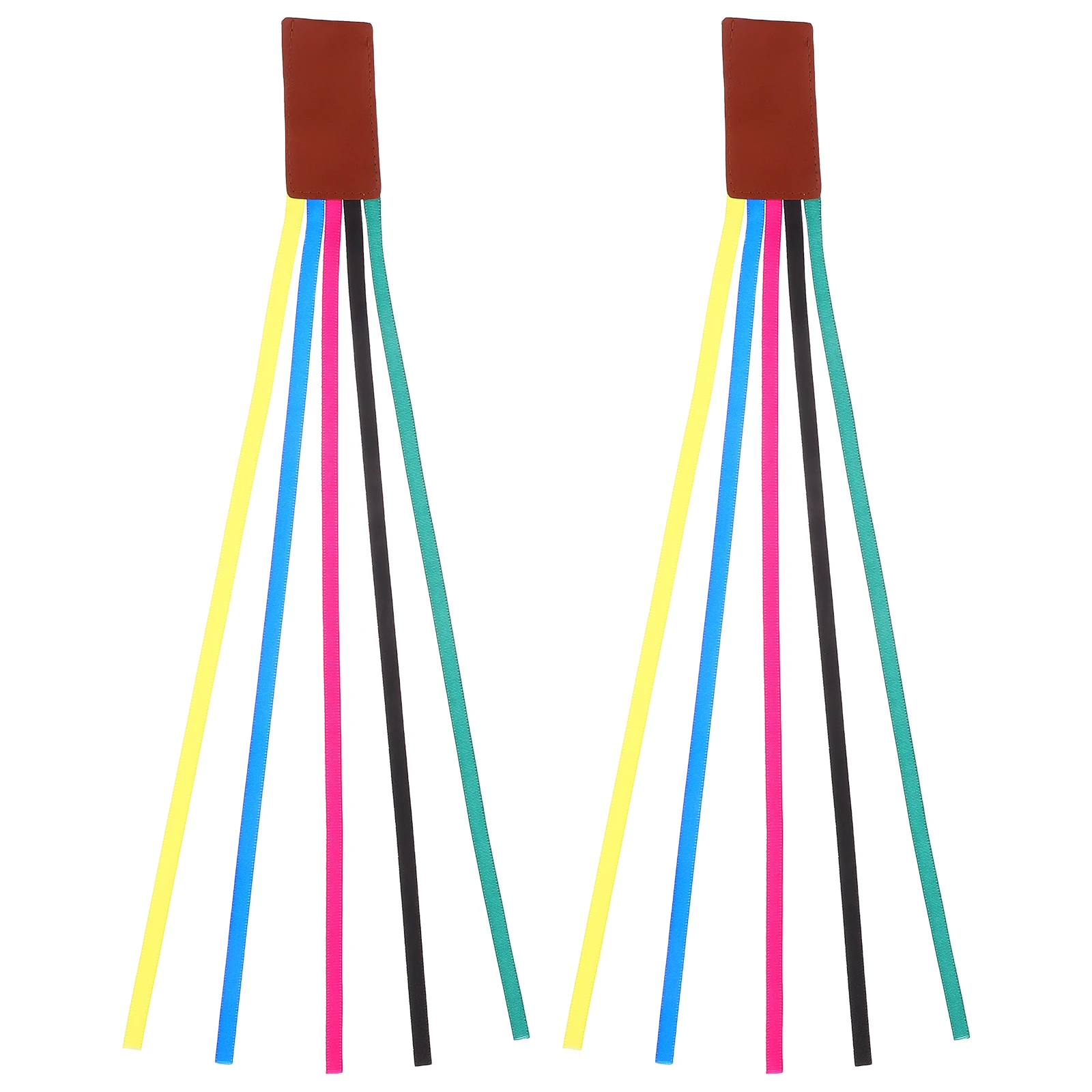 2Pcs Ribbon Bookmarks Colorful Fabric Bible Tabs Reusable Page Markers Student Bookmark Reading Accessories Delicate