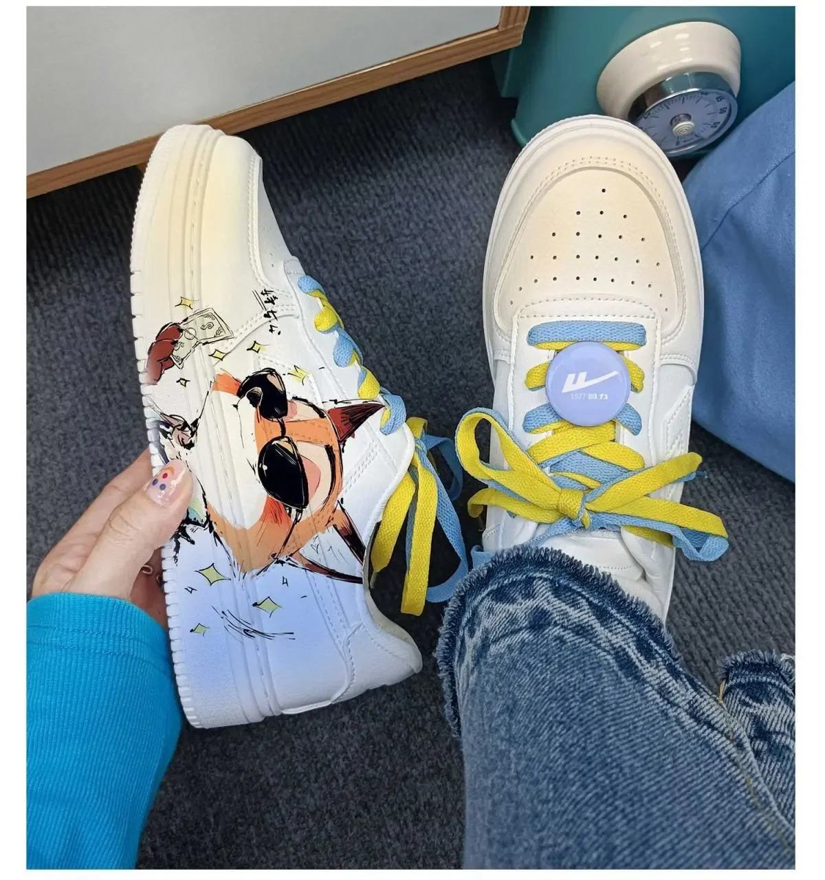 

Совместные брендовые кроссовки Zootopia Nick Wilde Disney Animation, удобные дышащие низкие кеды с высоким берцем, милый подарок для мужчин, женщин и детей