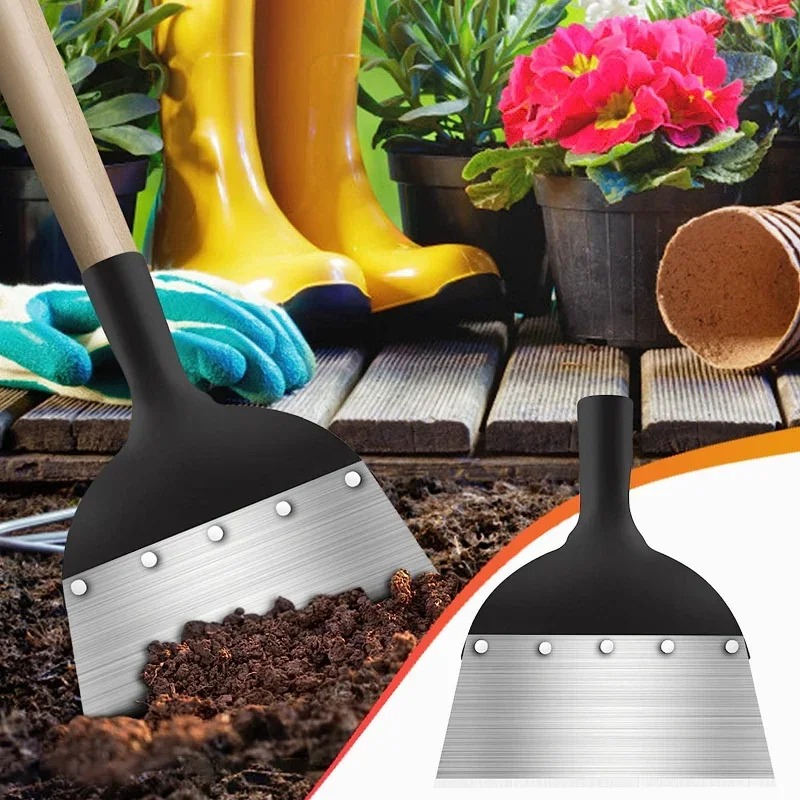 Outdoor Garden Cleaning Shovel, Multifunctional Outdoor Garden Cleaning Shovel, Weed Tool Shovel Plants Weed Scoop