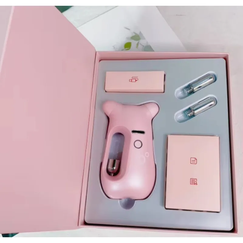 In Stock New Portable Facial Steamer Nano Atomizer Ionic Facial Mist Handheld Cleaning