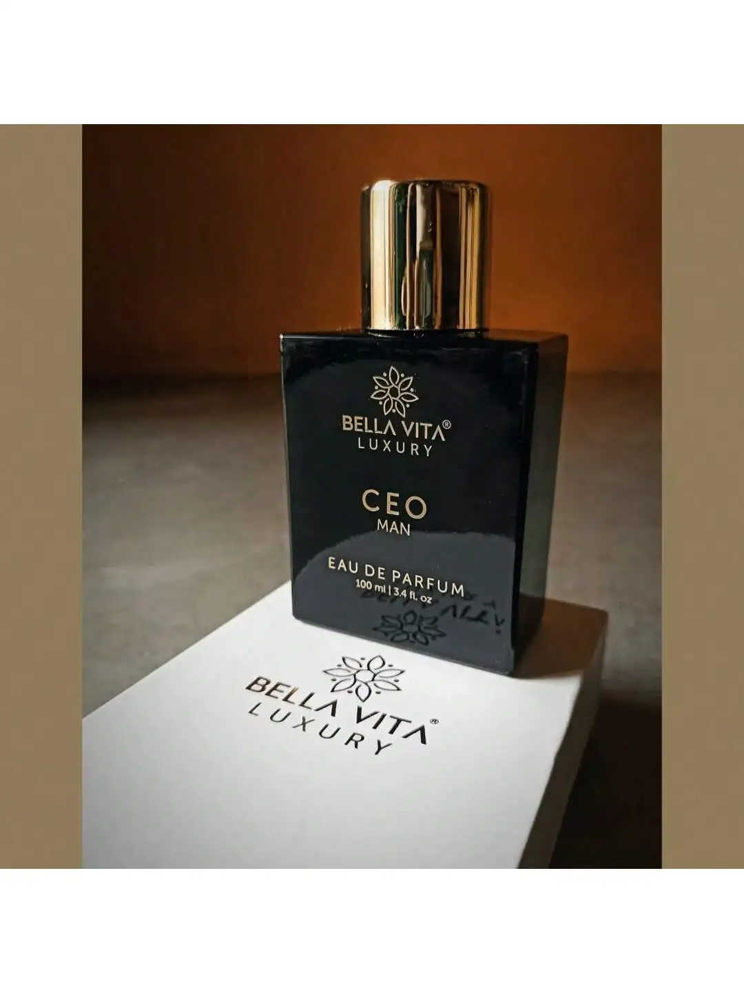 

Bellavita Ceo Man Eau De Parfum 3.38oz – Long-Lasting Men's Lemon, Lavender & Tonka Scent