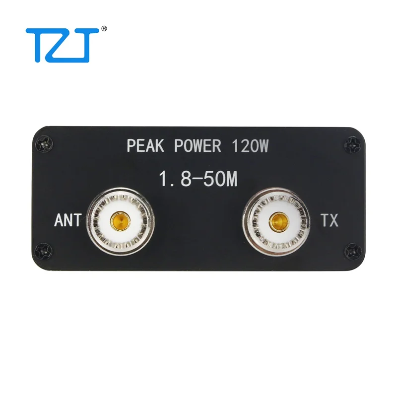 TZT FM-AM-SSB 1.8MHz-50MHz SWR Power Watt Meter SWR & Power Meter Peak Power 120W PWR SWR Meter