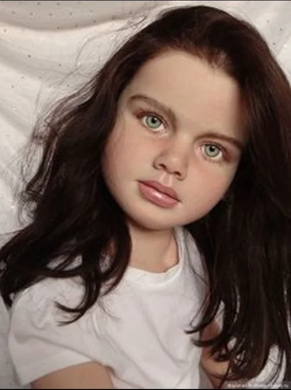

SINO-BB 47inches Huge Doll Girl Gabriella 2version Long Hair/Curly Hair Offered Reborn Doll