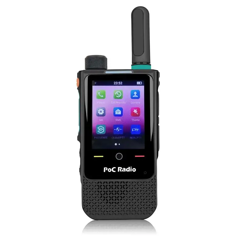 Top Zello Walkie Talkie HI-B5Pro 4G Lte PoC Radio Zello Real-PTT Global-PTT Pocstars Touch Screen 4000mAh USB-C Battery