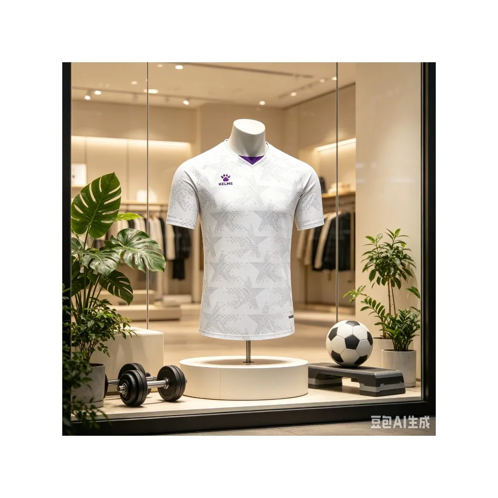 KELME New Summer Men's Short-Sleeve Sports Essential Ice-Feel T-Shirt with Breathable Mesh to Eliminate Stuffy Heat