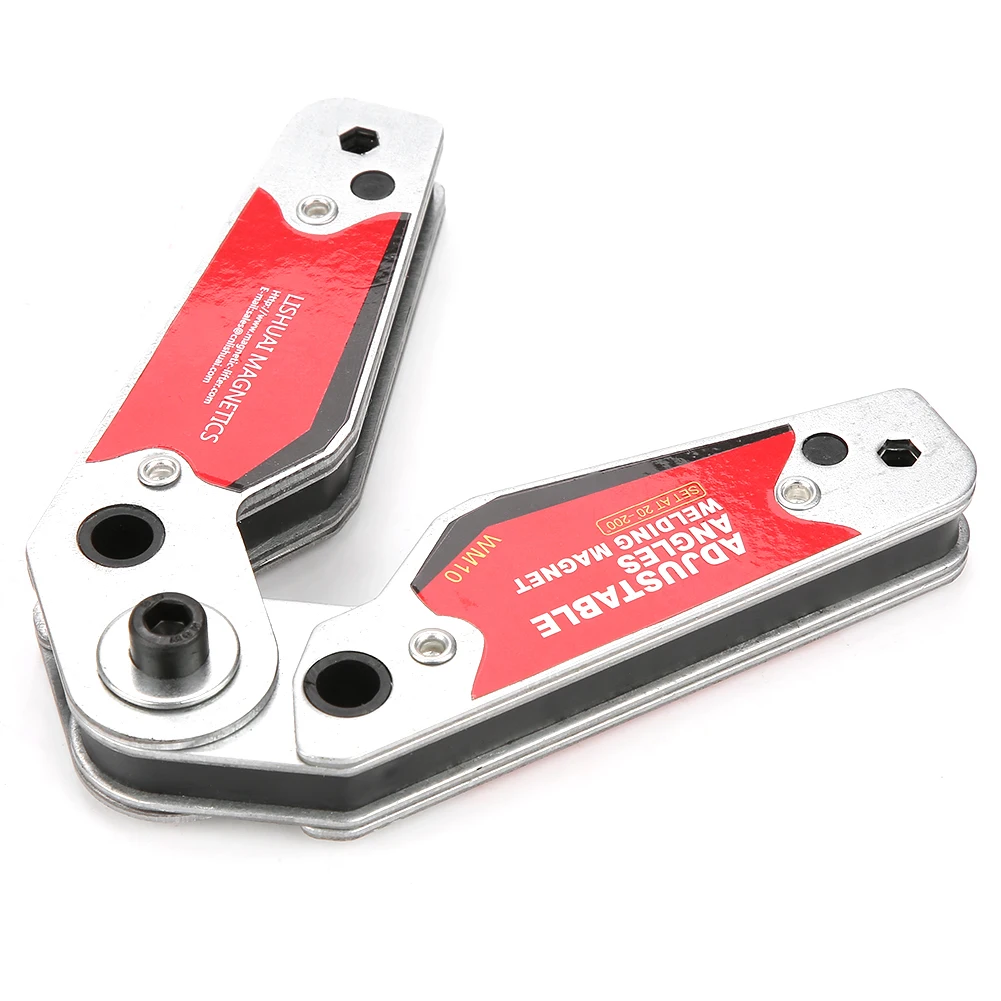 

Welding Magnetic Holder, 20°-200° Adjustable Angles Welding Magnet Magnetic Welding Holder Welder Tool Accessories