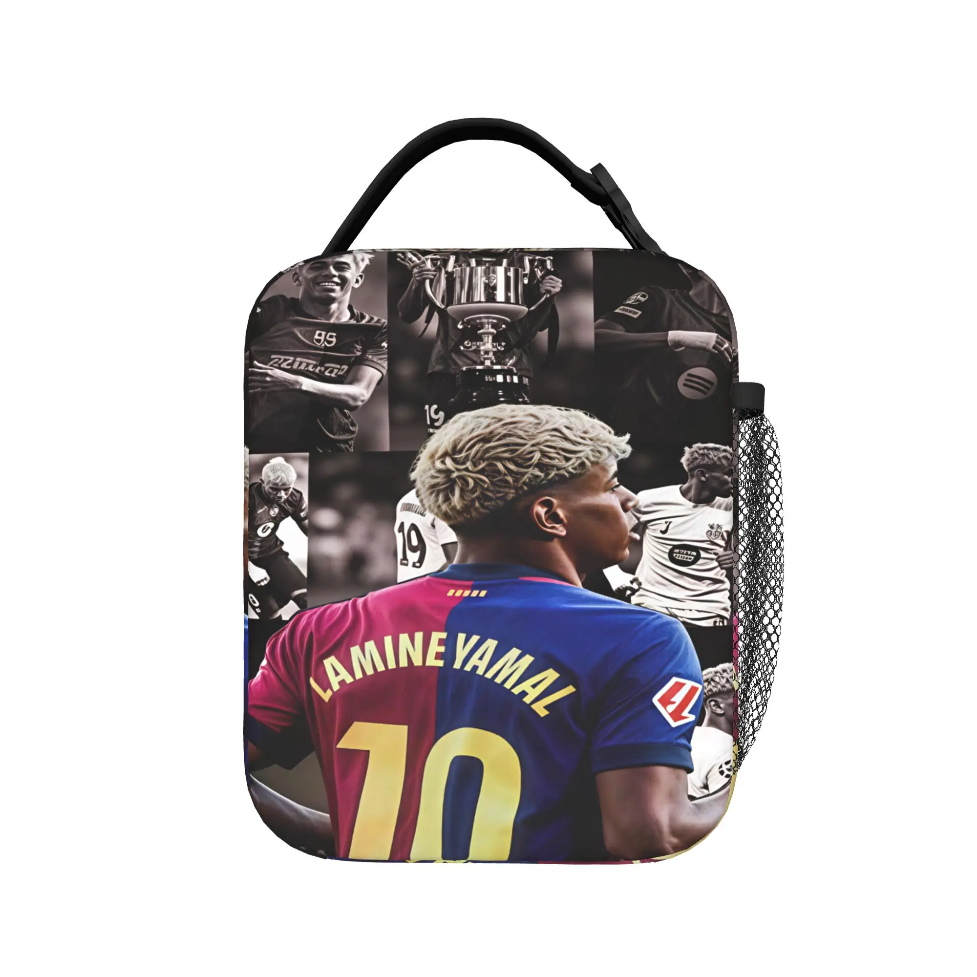 Lamined Y-Yamal Lunch Bag  Portable Insulated Lunch Box Child Travel Graphic Design Cooler Bag Funny Oxford Tote Food Bags