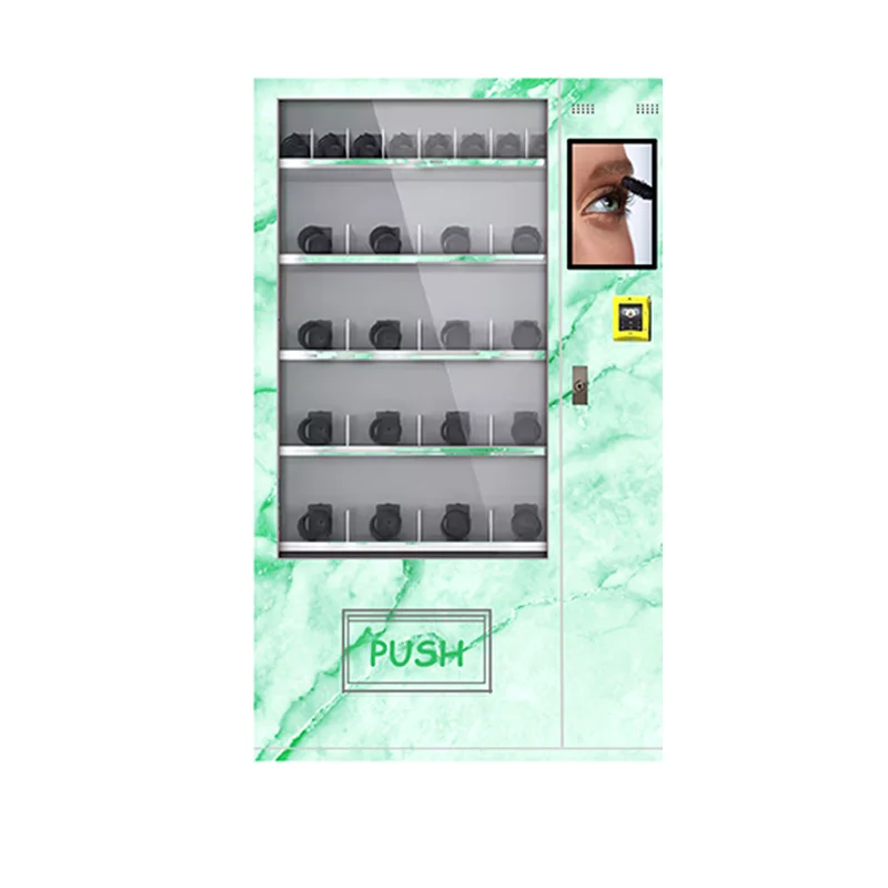 

Popular Beauty Retail Items Cosmetics Combo Vending Machine Wall Custom Small Lash Automatic Hair Eyelash/hair Vending Machines