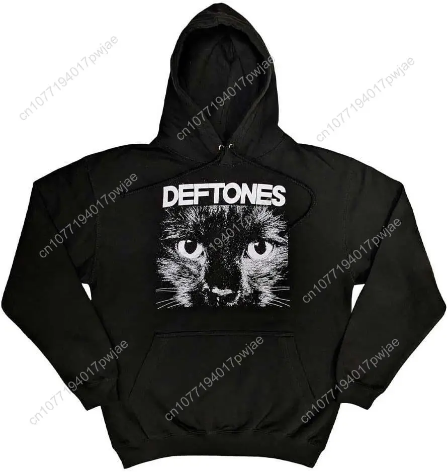 

Rock Off officially licensed products Men's Deftones Sphynx Hooded Sweatshirt Black