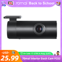 NEW 70mai Interior Cam FC02 only for 70mai A500S, A400, A800S (RC06/RC09 and FC02 cannot be used at the same time))