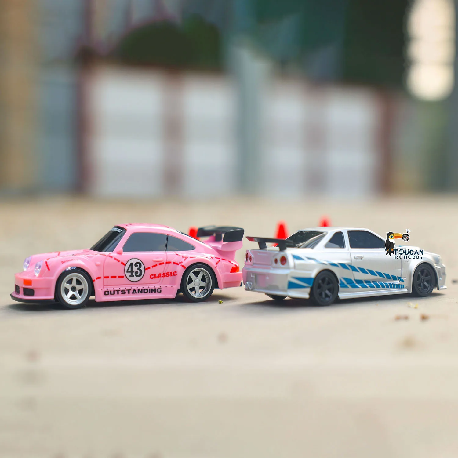 1/43 RC Drift Car RTR 4WD Four-wheel Drive Radio Control High Speed Model 2.4G Racing Drifting Cars Toy Model Birthday Gifts