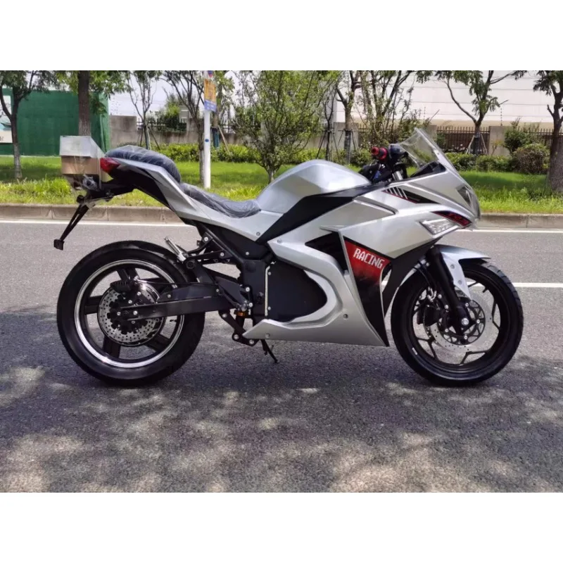 The latest new energy motorcycle in 2024 3000W 5000W electric racing motorcycle high-power adult bicycle