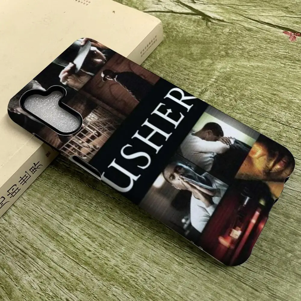 

U-Usher Raymond Phone Case for SamsungS25 Film Shell GalaxyS24Ultra 23plus S22 21 A56 36 26 16 Luxury Double layer Cover