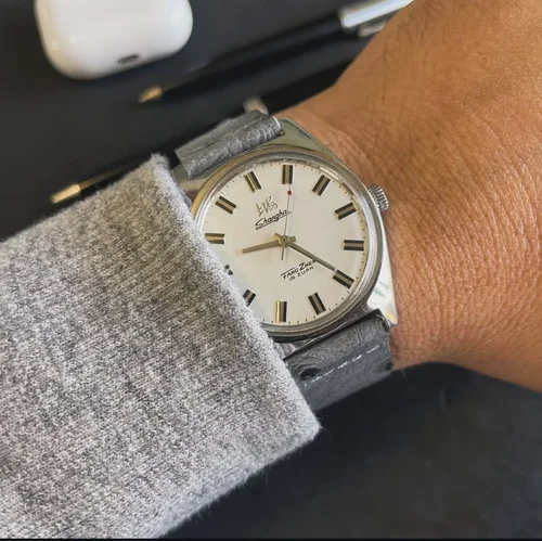 Imagen 2 del producto Reloj Shanghai de 36mm para hombre, Retro, 7120, movimiento mecánico Manual, relojes de pulsera mecánicos minimalistas de negocios, envío directo