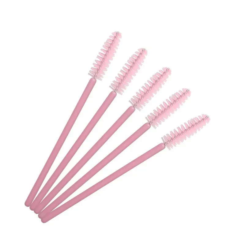 Brosses d'extension de cils, peigne pour les yeux cassés, baguettes de mascara réutilisables, applicateur cosmétique, outils de finition des cheveux, 50 pièces