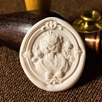Fine fire seal stamp copper head 3d special shaped embossing wax seal stamp brass head envelope seal stamp toy Diy children&#x27;s stamp