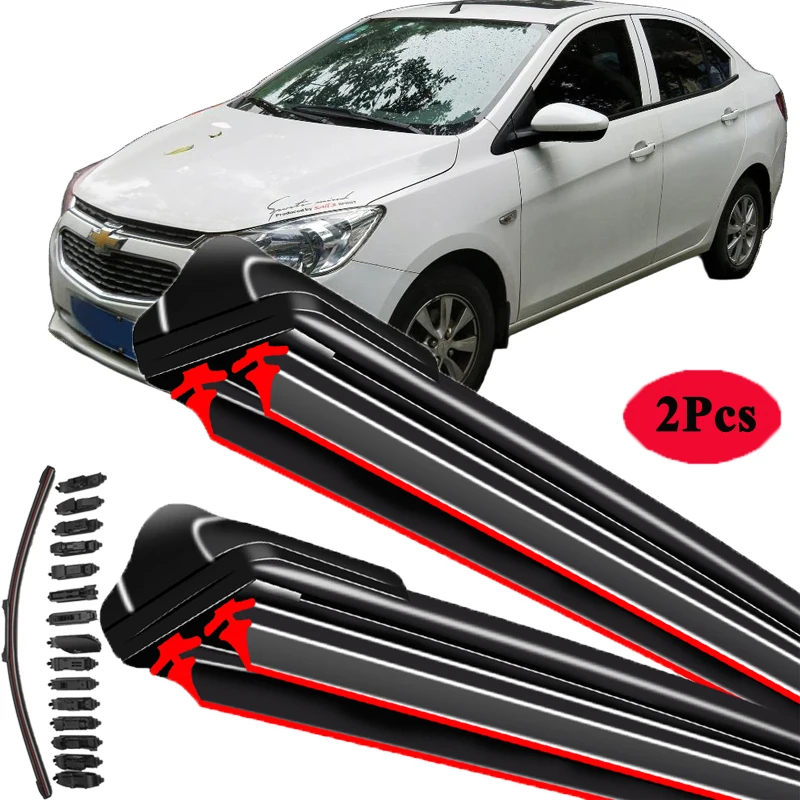 

For Chevrolet Sail 1 2 3 2005-2024 Car Windshield Wiper Blade Front Windscreen Windshield Brushes Washer Accessories Cleaning