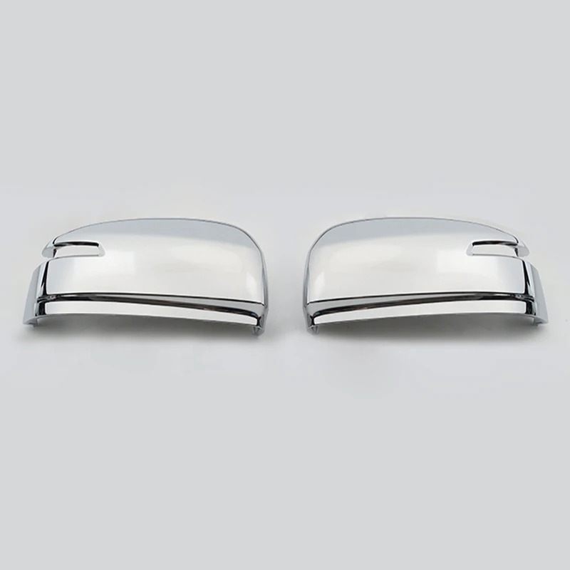 Chrome Rearview Mirror Shell Cover，Toyota Land Cruiser 300 Lc300 2024 Decoration Accessories Anti-Scratch Body Kit VXR GXR