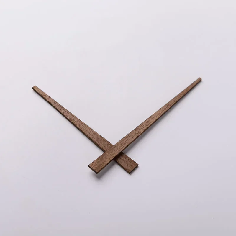 DIY Wall Clock Needle Pointer Accessories Walnut Wood 12/14-Inch Creative Hands for Watches High Quality Wall Clock Hands Parts