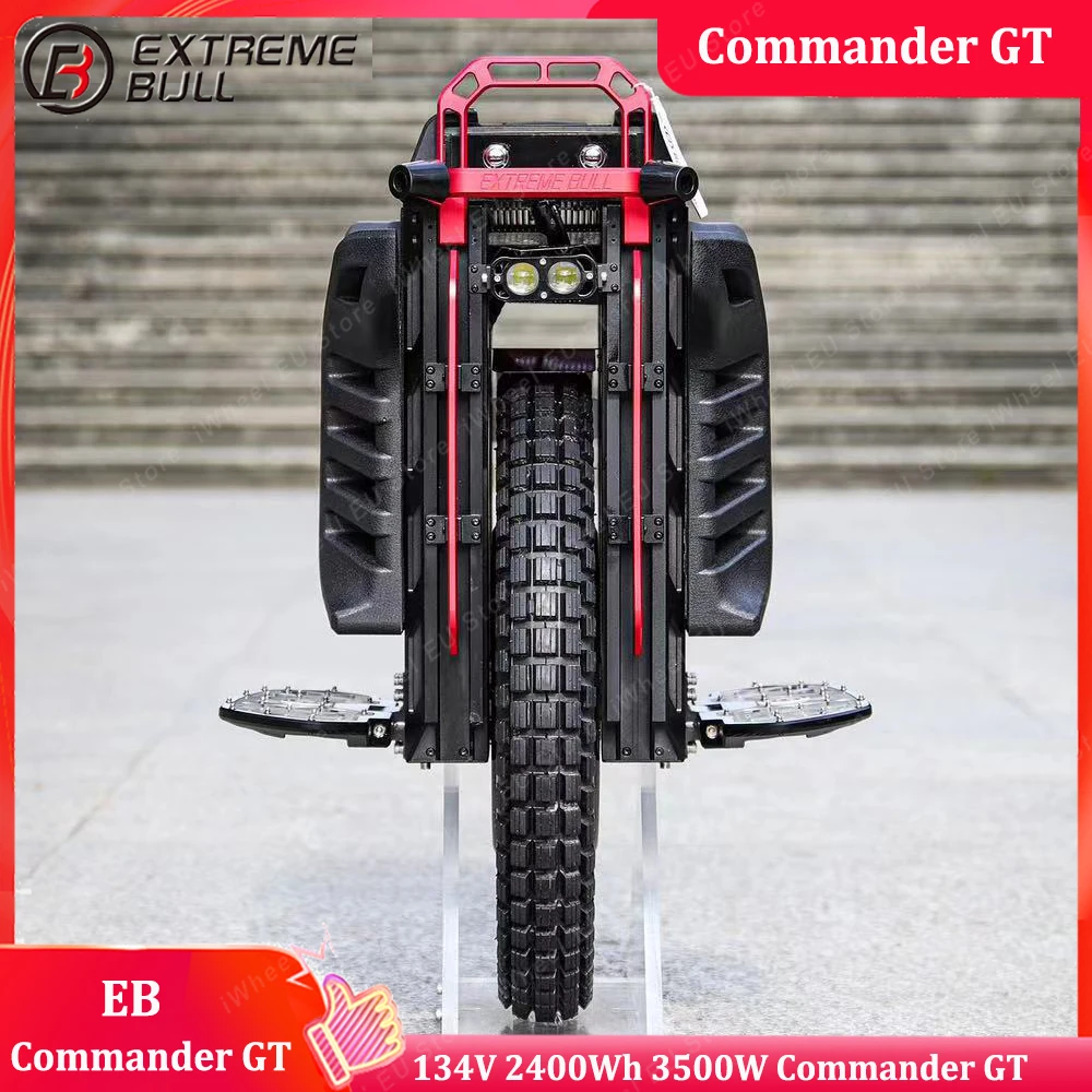 

Pre-sale Newest Extreme Bull Commander GT 134V 240Wh 50S Battery 3500Wh C38 HT Motor No-load Speed 115km/h Official Commander GT