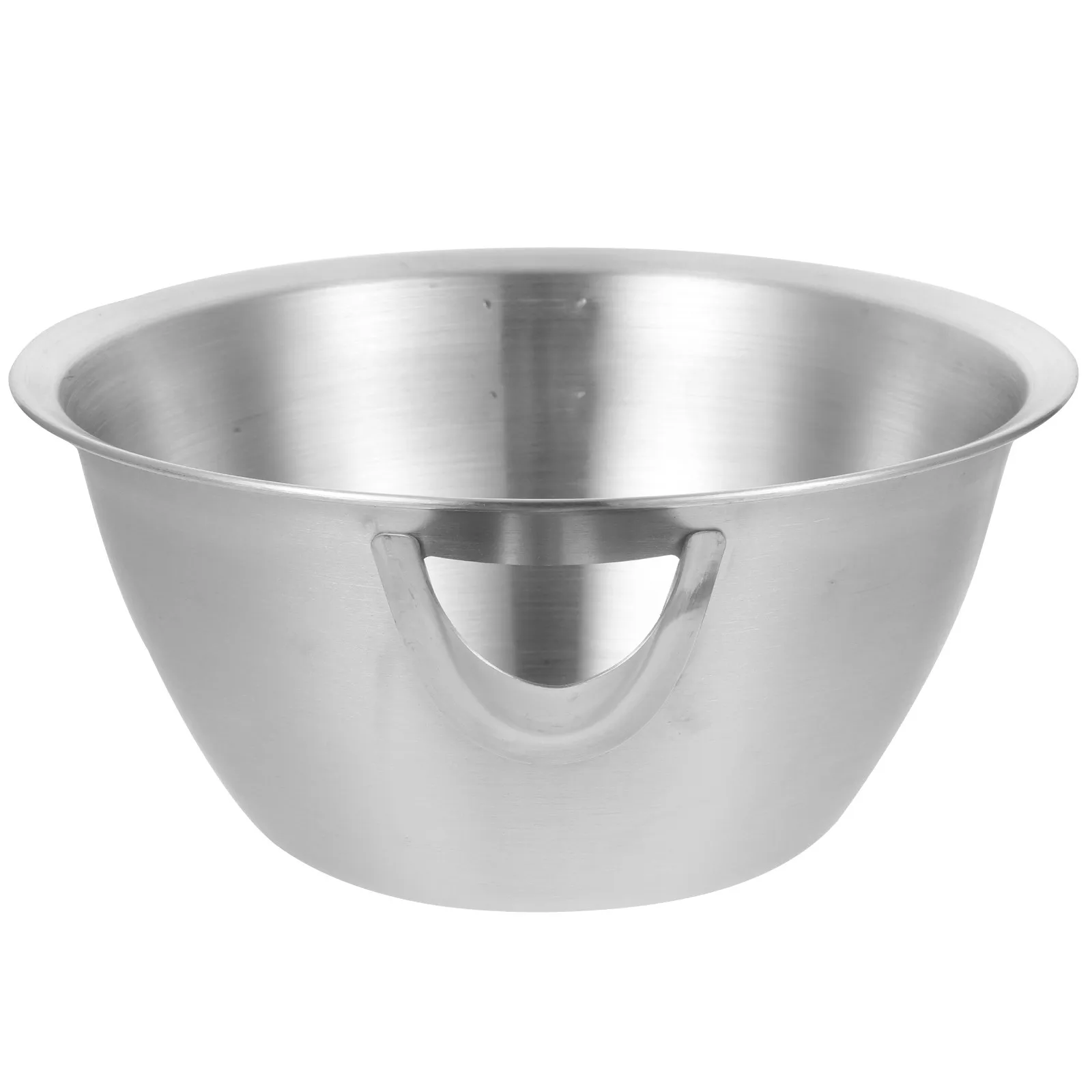 Stainless Steel Vegetable Washing Basin Kitchen Essential Thickened Food Cleaning Bowl Multifunctional Dough Mixing Fruit