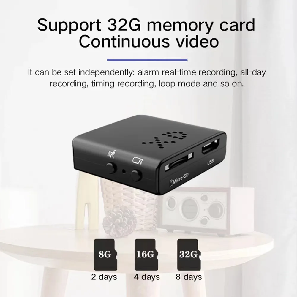 Security Camera Intelligent Network Camera Mobile Internet WIFI Control Support Memory Card Night Vision Function, Plug And Play