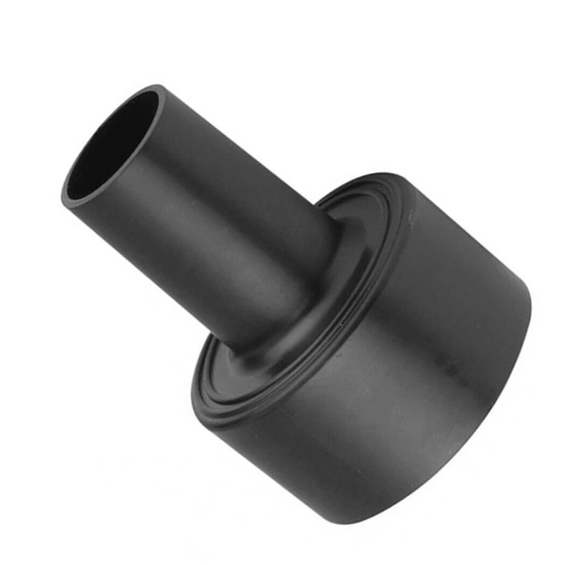M2EE Universal Vacuum Cleaner Hose Adapter Attachment Converter 1-1/4" To 2-1/2" Dust Hose Port Adapter for WORKSHOP Black