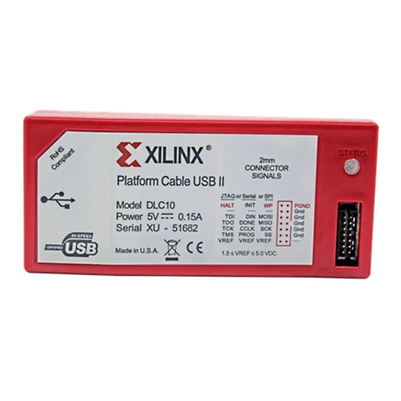 HW-USB-II-G Xilinx Downloader Platform Cable II DLC10 jtag HW-USB-II-G in stock genuine product