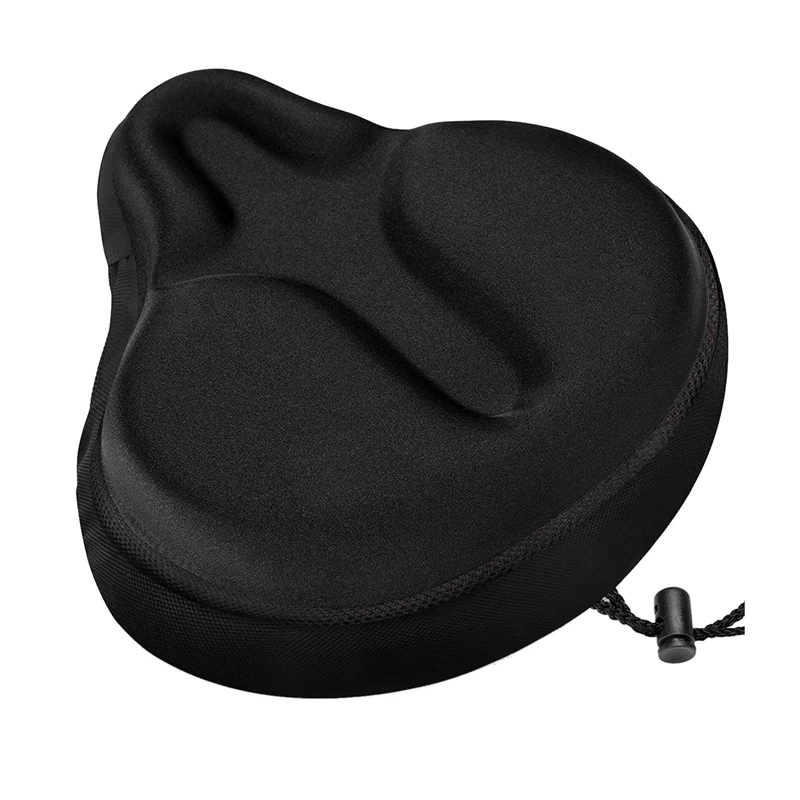 Bike Seat Cushion - Bike Seat Cover For Bicycle Seat And Exercise Bike, For Peloton, Cruiser, Stationary Bike Seats