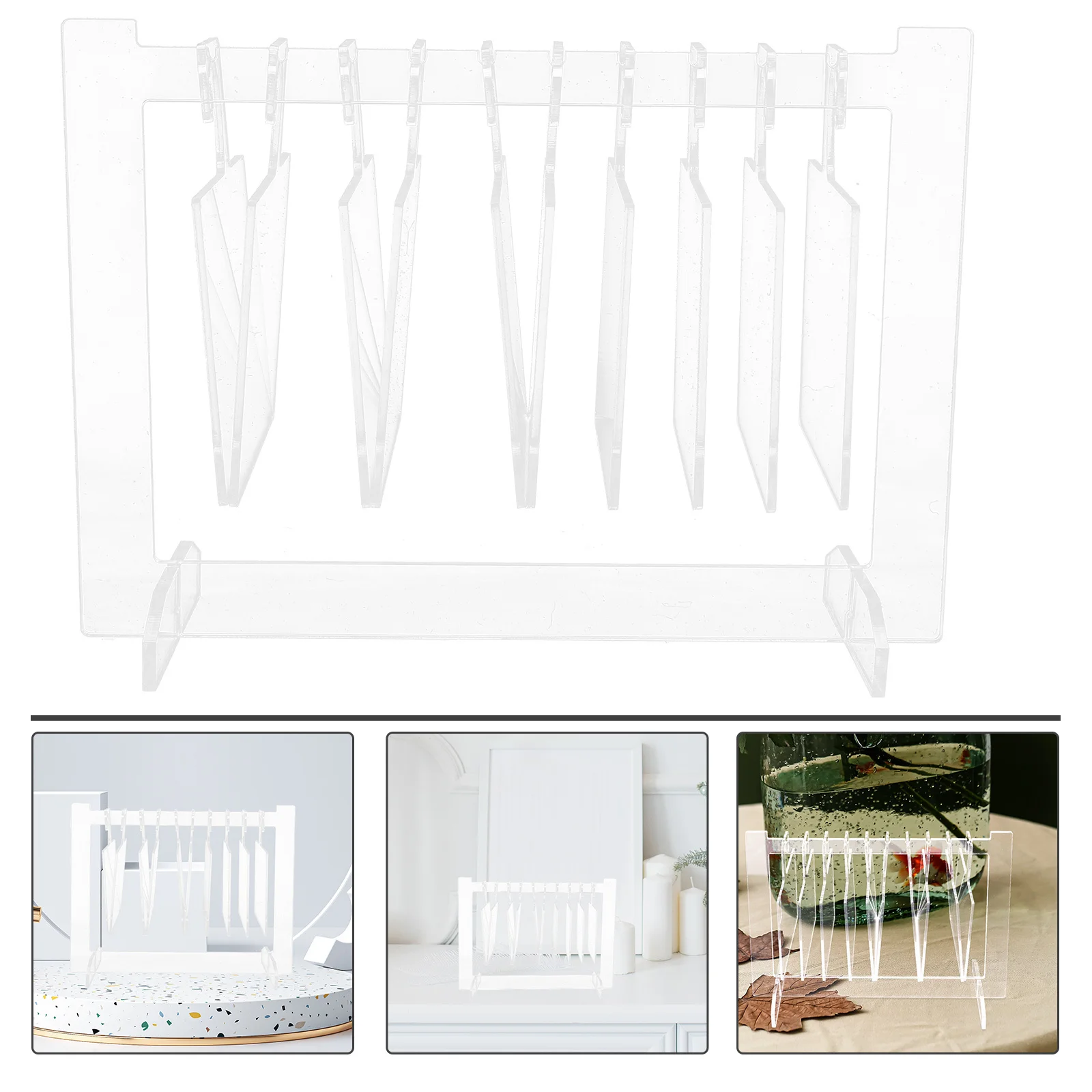 Panneau d'affichage pour Nail Art, 1 ensemble, rangement Portable Durable, facile à utiliser pour la maison, Salon, support décoratif pour faux ongles, panneau d'affichage pour manucure