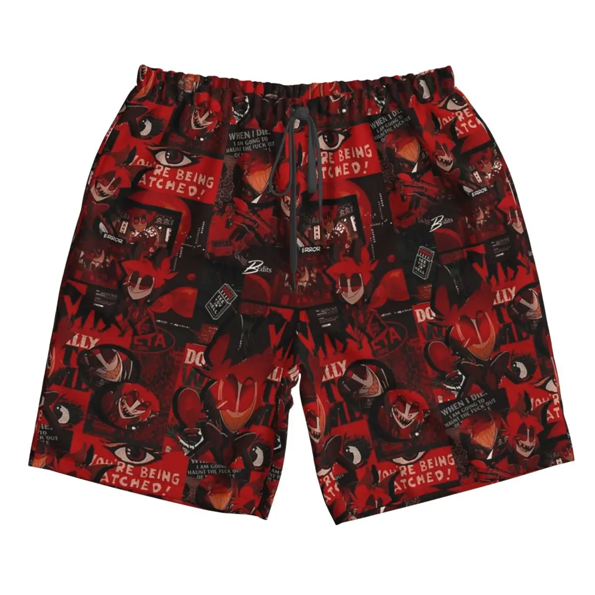 

Alastor Error Trunks Beach Board Shorts Casual Quick Dry Swim Summer Men Pants