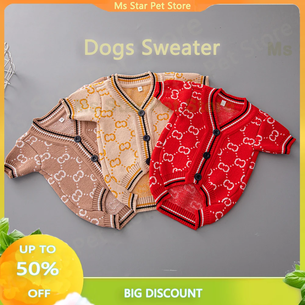 

Spring and Autumn Thickened Pet Sweater Fadou Schnauzer Small and Medium sized Dog Luxury Dog Clothing Cat and Dog Clothing Coat