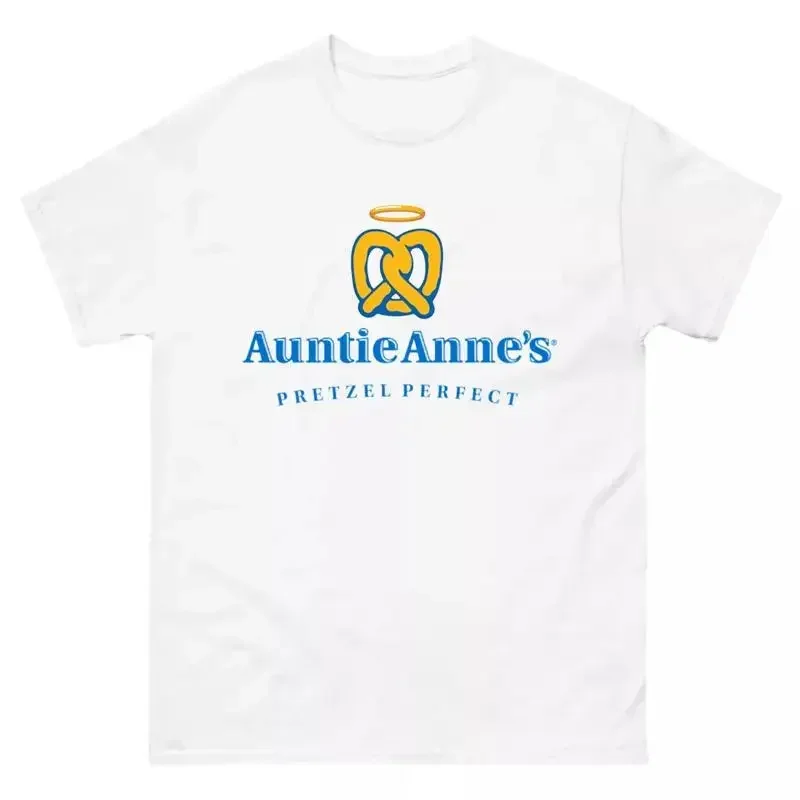 New Auntie Anne'S Pretzel Store T shirt S 5XL white color