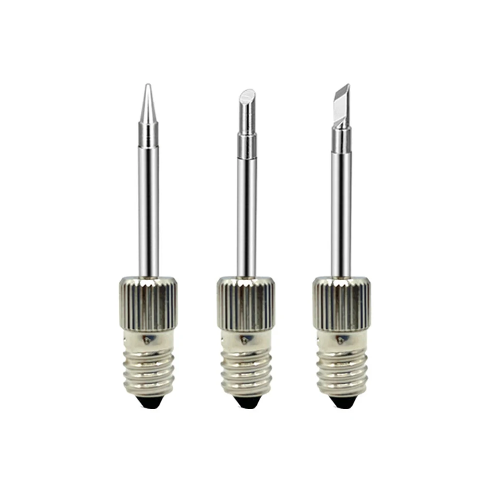 1set E10 Inter Face Soldering Iron Welding Tips USB Soldering Tips Set B/C/K Types Welding Head Soldering Tools Branding Iron view 6