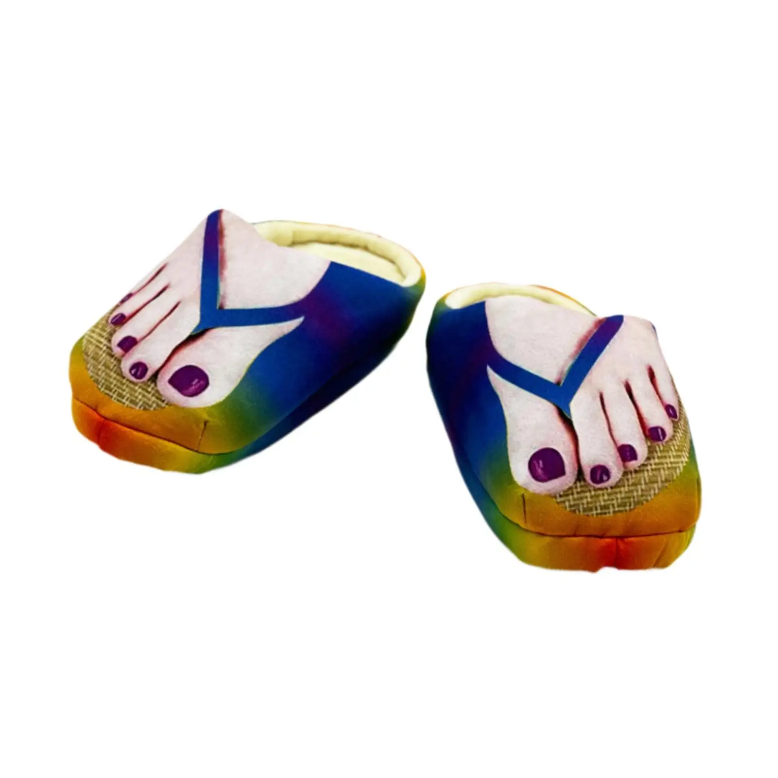 Toe Slippers Winter Footwear Fancy Dress Unique Women Men House Slippers Home Shoes for Apartment Party Travel Carnival Birthday