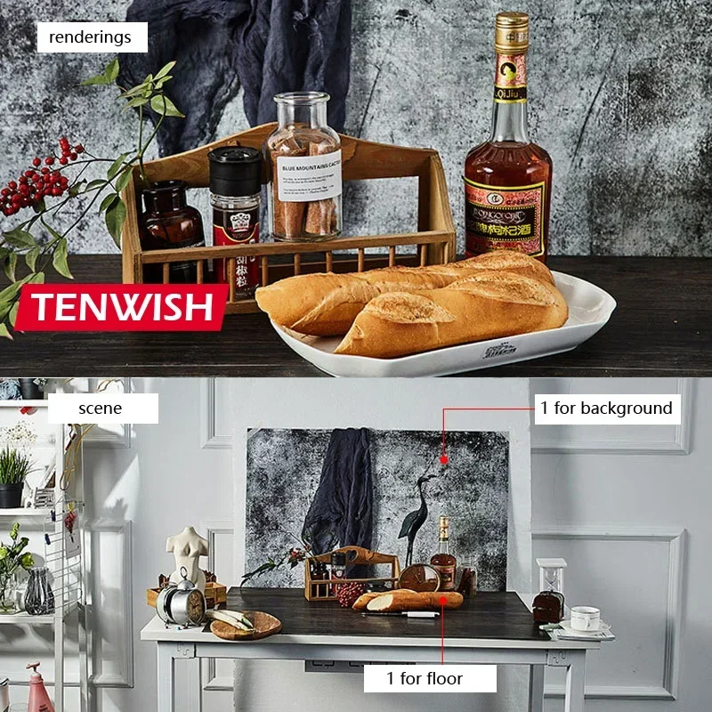 TENWISH 57X87 см студийный фон для фотосъемки сарай дерево деревенский кирпичная стена мраморная шиферная текстура для еды натюрморт продукты фон