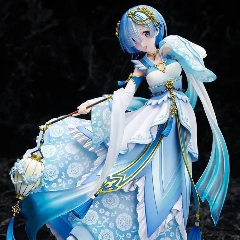 

RE: Zero-Starting Life in Another World Action Figure Model Statues Hanfu Rem Collecting Dolls Anime Peripherals Characters