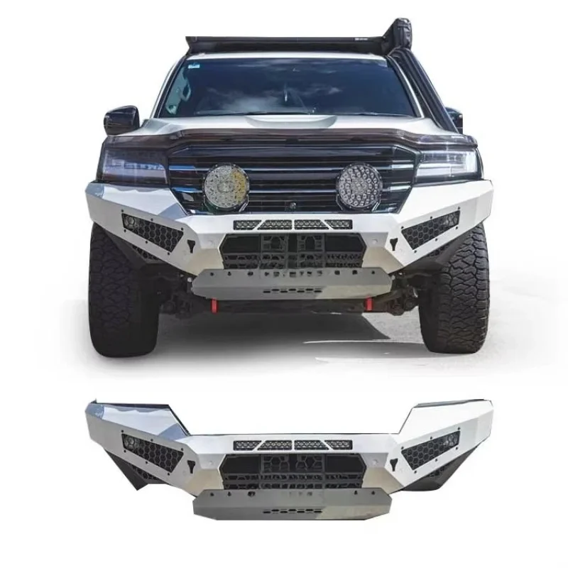 

Auto Parts and Accessories Winch Bull Bar Front Bumper Rear Bumper with Tire Cer Jerrycan Holder