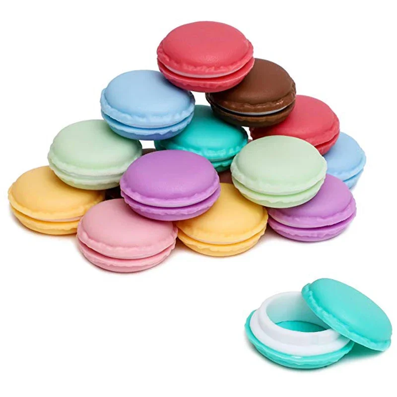 8pcs/16pcs Mini Macaron Pill/Jewelry Box Storage Organizer Earphone Macaron Container Multiuse Case Candy/Gift Box Wedding Decor