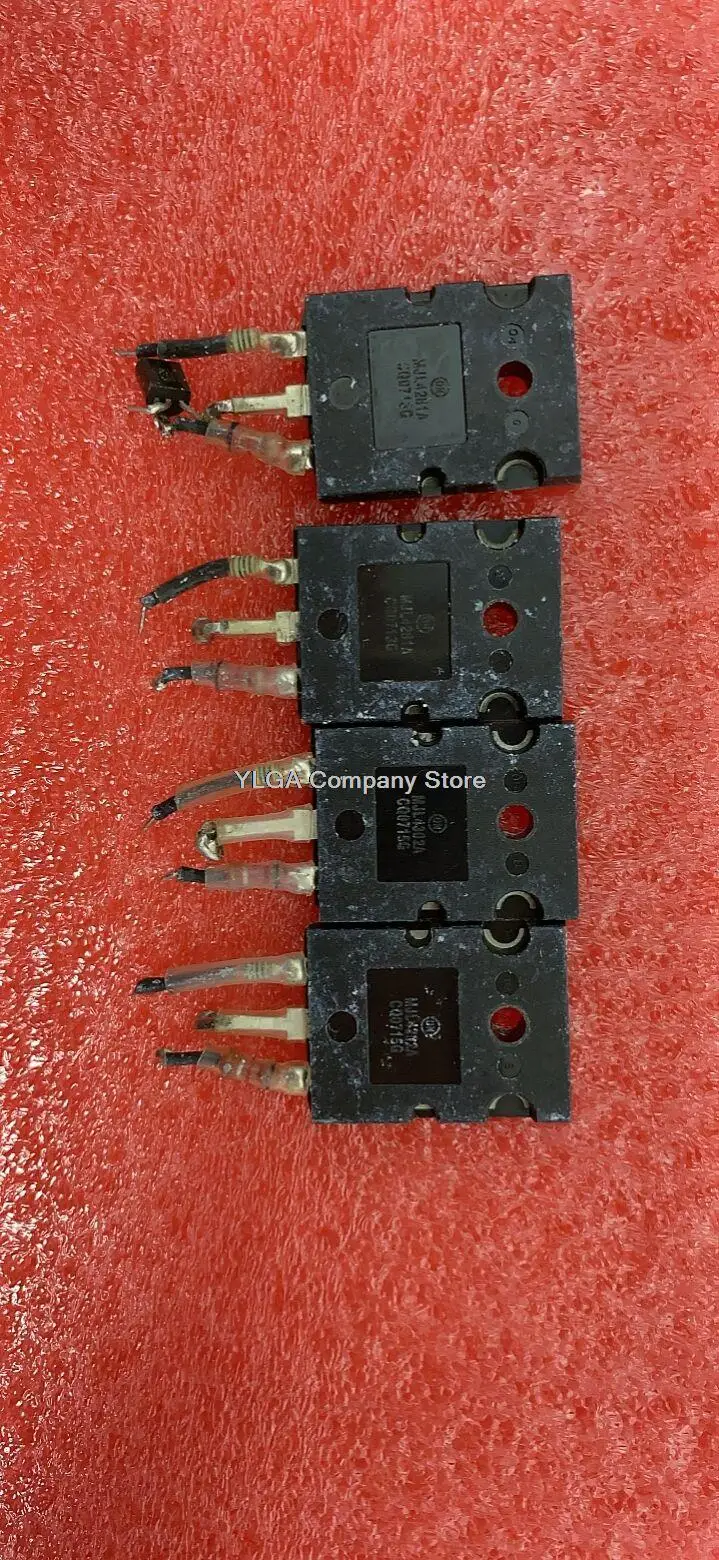 Imported large chip original original word disassembly machine MJL4302A  MJL4281A high-power audio pair tube 2pairs -1lot
