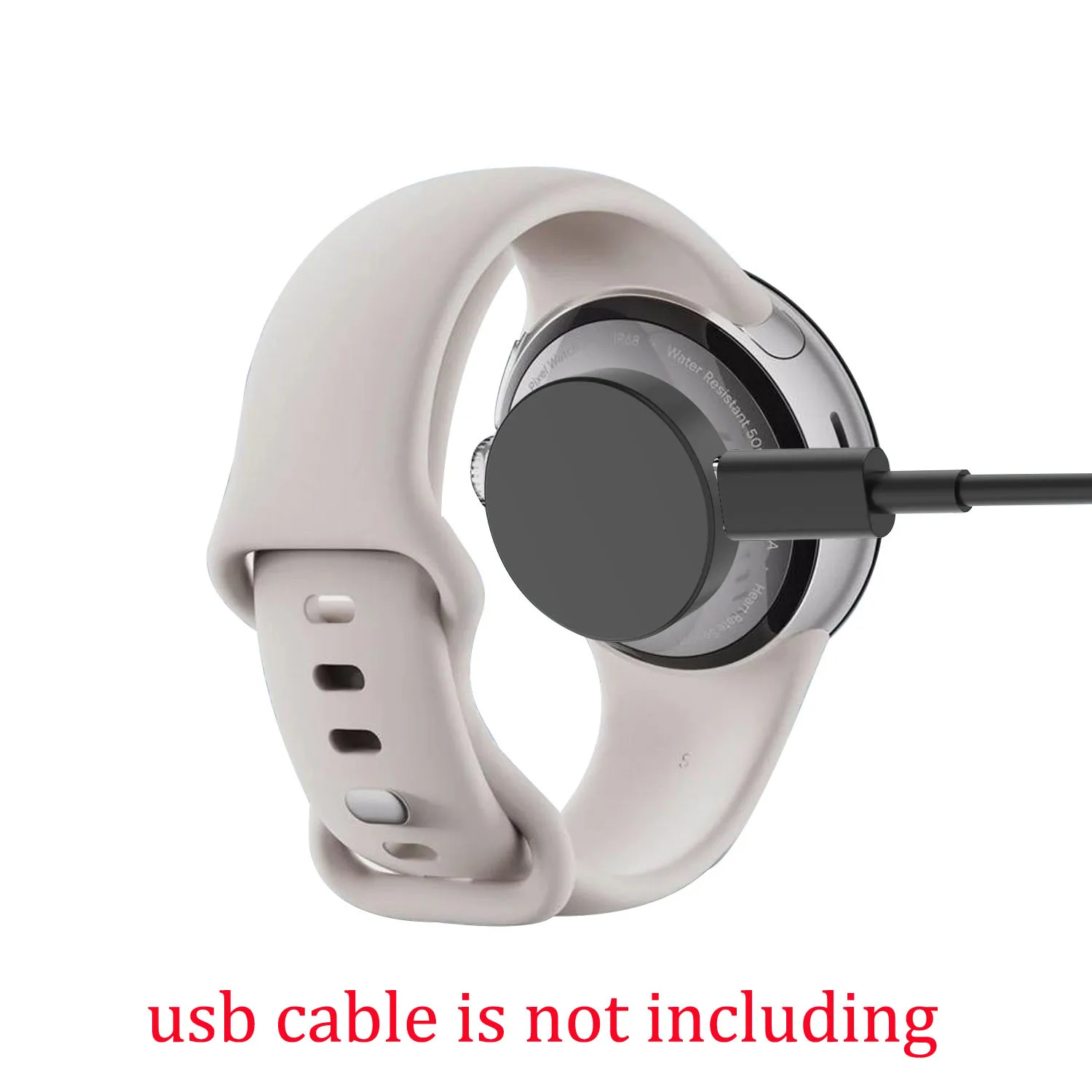 USB C 도크 충전기 충전 어댑터 휴대용 전원 충전기 픽셀 워치 3/2 핏빗 버사 4/3 센스 2/1 스마트워치 액세서리