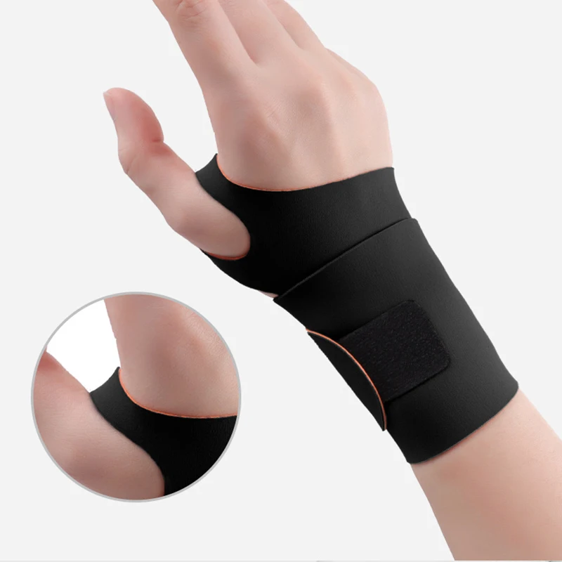 

Ultra-Thin Wrist Guard Anti-Light Non-Stuffy Breathable Fixed Pressure Velcro Adjustable Anti-Sprain Protection Wrist Guard