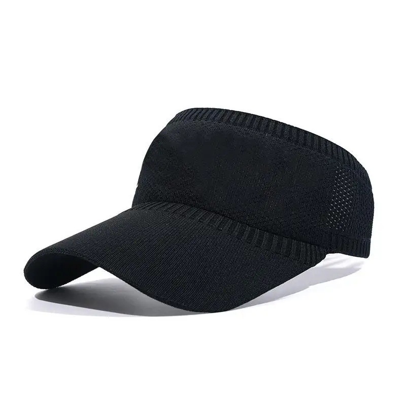 Summer Breathable Visor Hat Outdoor Sports Openwork Mesh Sun Protection Hat, UV Protection Sun Hat