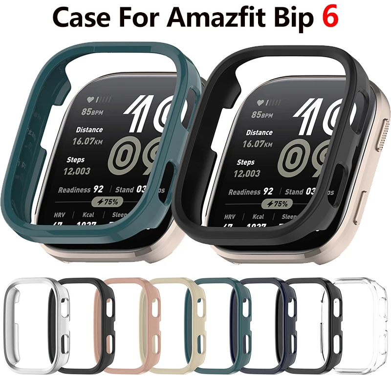 

Полый чехол для ПК для Amazfit Bip 6 (2435) Защитный ремешок для часов Samrt, чехол-бампер для Huami Amazfit Bip6, защитный ремешок