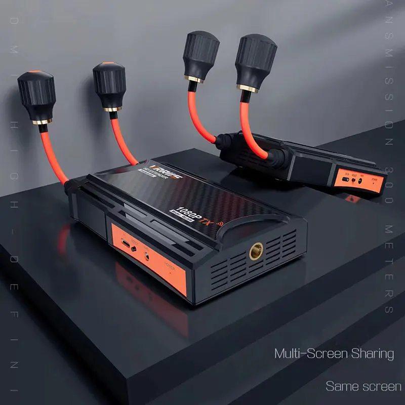 ชุดขยายสัญญาณไร้สาย 300 เมตร สำหรับระบบส่งสัญญาณวิดีโอ HDMI เครื่องส่งและตัวรับสัญญาณสำหรับกล้องถ่ายทอดสด PS4 PC ไปยังทีวีหรือจอมอนิเตอร์