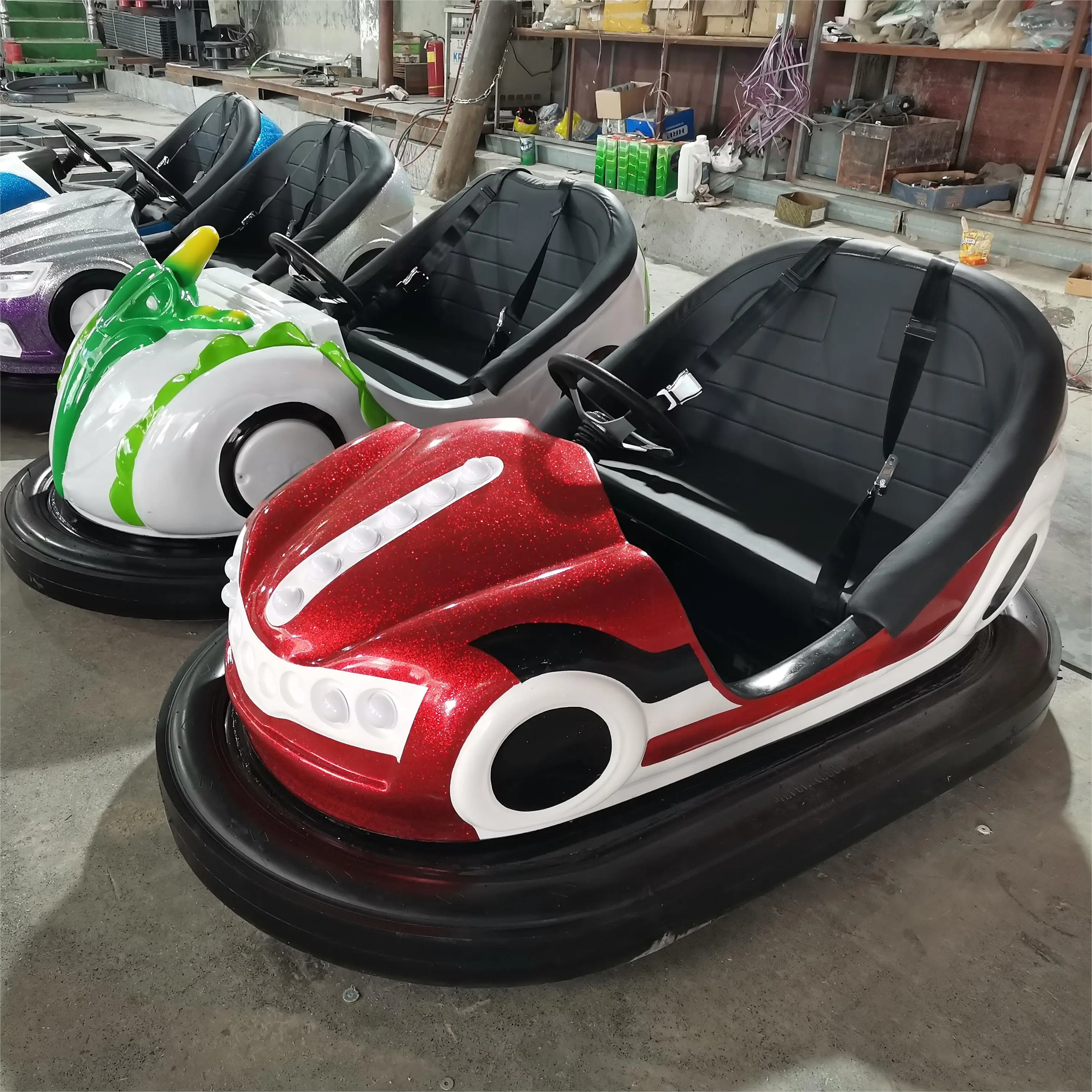 

Factory Low Price Amusement Park Facilities Kids Ride Bumper Car Electric Bumper Car for Kidspromote sales