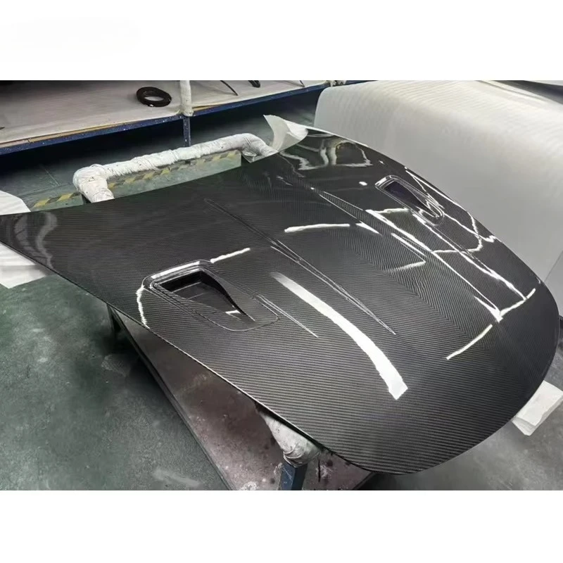GT3 RS Style Dry Carbon Fiber Engine Hood for Porsche 911 Carrera 991.1 991.2 2012-2018 Ultra Lightweight Racing Bonnet Cover