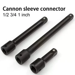 1Pc 1/2 3/4 1 Inch Heavy Duty Long Extension Bar Ratchet Wrench Impact Socket Extender Pneumatic Tool 75 125 150 200 300 400mm