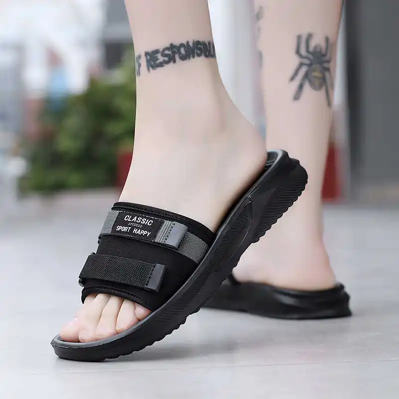 

Anti Slip Round Toe Outdoor Sneakers Man Designer Luxury Sandals Shoes Office Slippers Sport Badkets Tenisse Tenismasculine