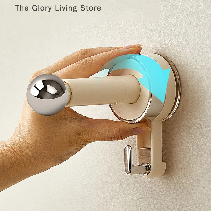 جديد قابل للسحب الملابس تجفيف الرف لكمة خالية شفط كأس كرة مستديرة هوك متعددة الوظائف Traceless الملابس ورفوف القبعات